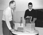 Phil VanEyl and student 1962